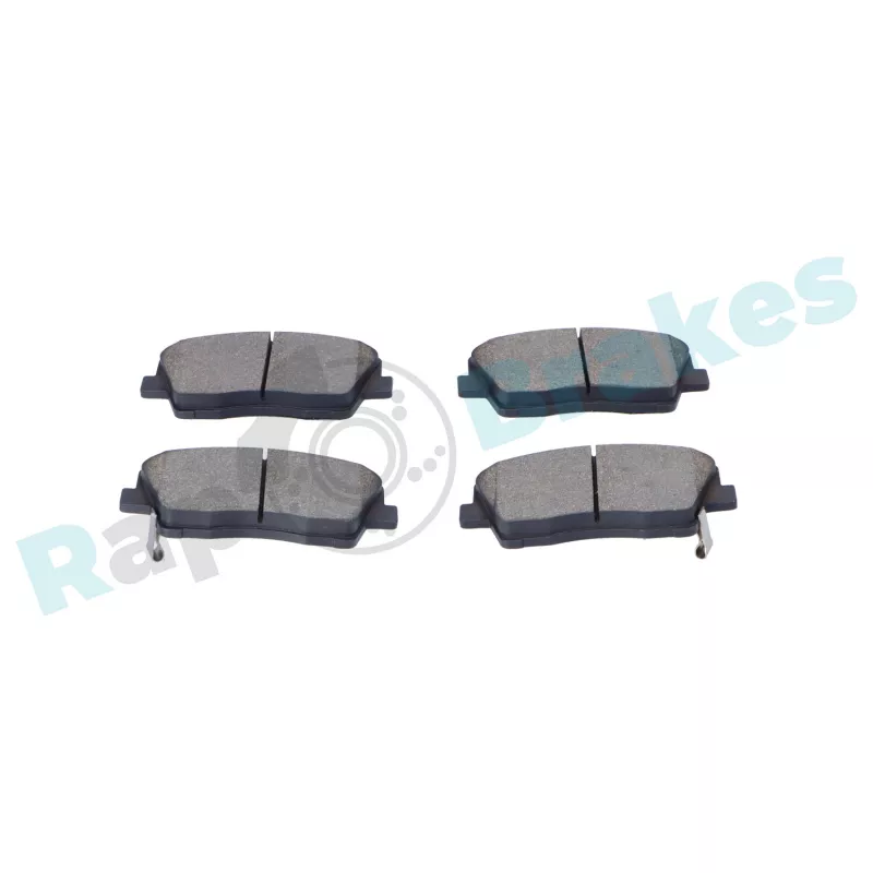Jeu de 4 plaquettes de frein avant RAP BRAKES R-P1677