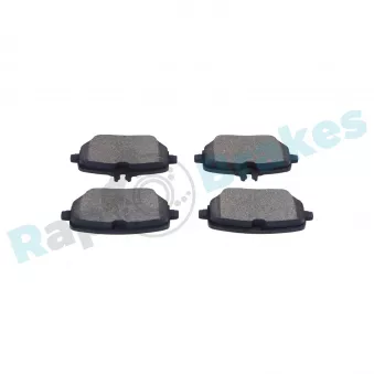 Jeu de 4 plaquettes de frein arrière RAP BRAKES