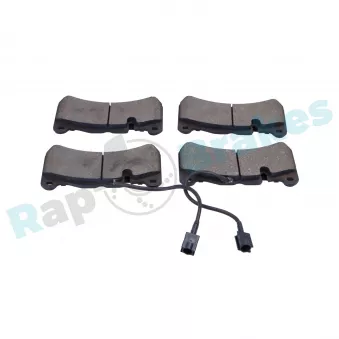 Jeu de 4 plaquettes de frein avant RAP BRAKES