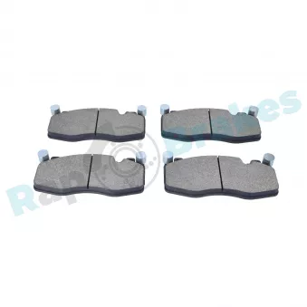 Jeu de 4 plaquettes de frein avant RAP BRAKES R-P1727