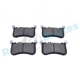 Jeu de 4 plaquettes de frein avant RAP BRAKES R-P1728