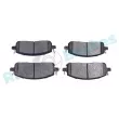 Jeu de 4 plaquettes de frein avant RAP BRAKES R-P1763 - Visuel 1