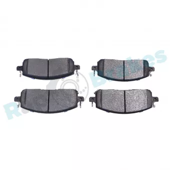 Jeu de 4 plaquettes de frein avant RAP BRAKES R-P1763