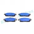 Jeu de 4 plaquettes de frein avant RAP BRAKES R-P1763 - Visuel 2