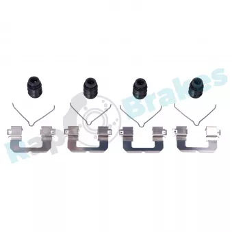 Kit d'accessoires, plaquette de frein à disque RAP BRAKES