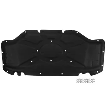 Insonoristaion du compartiment moteur TEKNÖR EZC-BM-504