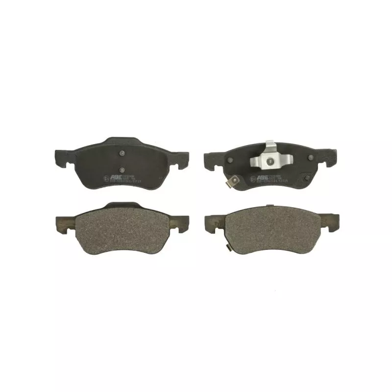 Jeu de 4 plaquettes de frein avant ABE C10101ABE