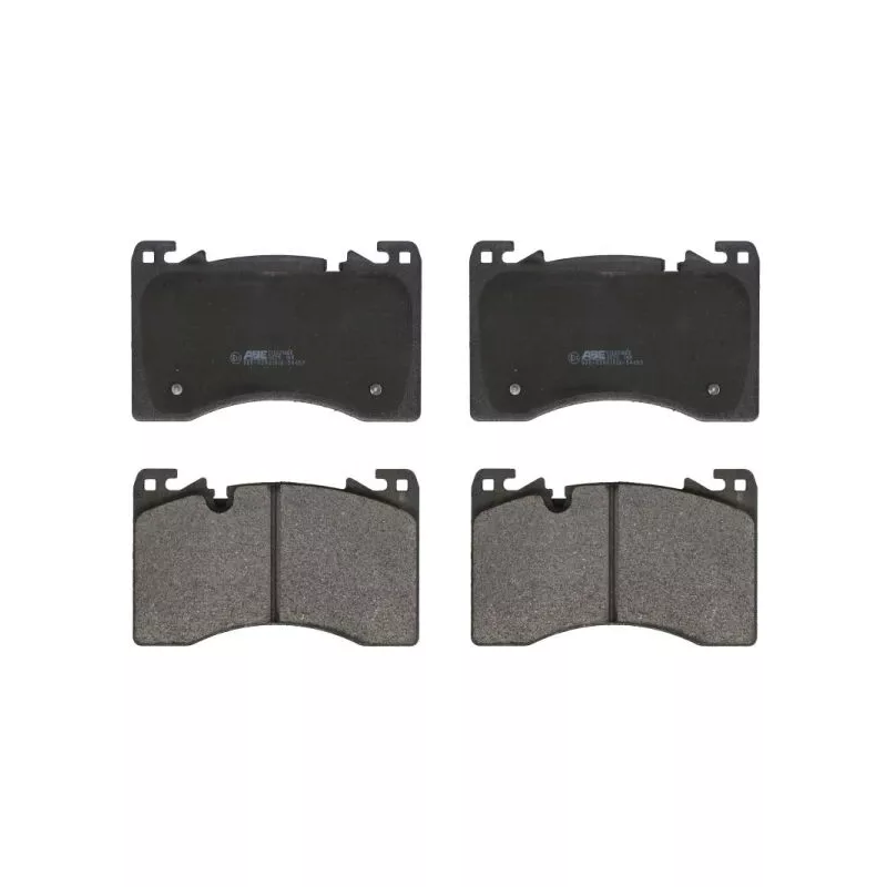 Jeu de 4 plaquettes de frein avant ABE C1I021ABE