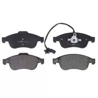 Jeu de 4 plaquettes de frein avant ABE