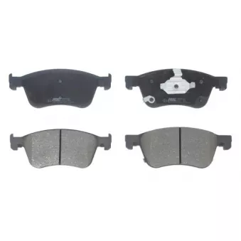 Jeu de 4 plaquettes de frein avant ABE