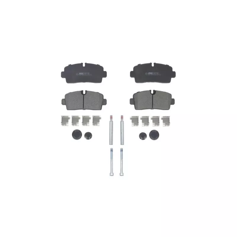 Jeu de 4 plaquettes de frein avant ABE C2E002ABE