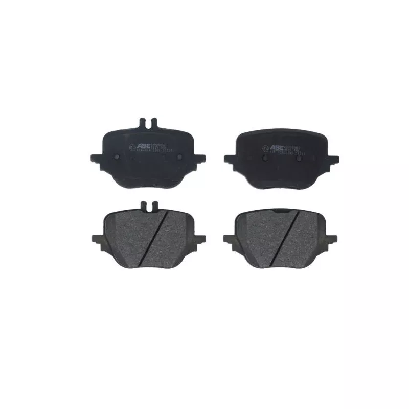 Jeu de 4 plaquettes de frein avant ABE C2M049ABE