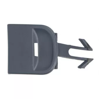 Recouvrement de pare-chocs, dispositif d'attelage avant gauche BLIC