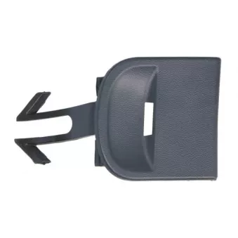 Recouvrement de pare-chocs, dispositif d'attelage avant droit BLIC