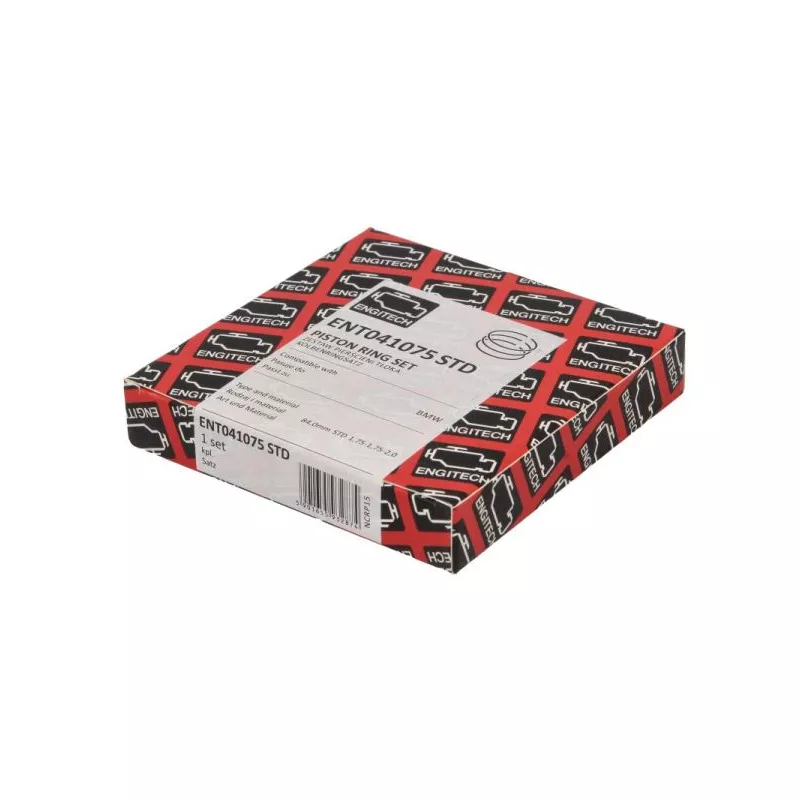 Jeu de segments de pistons ENGITECH ENT041075 STD