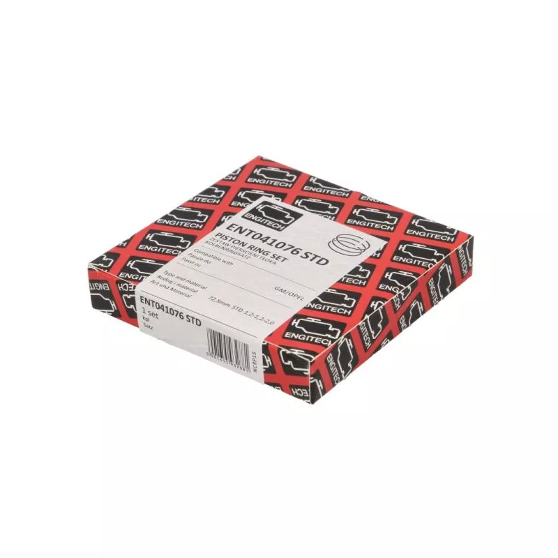 Jeu de segments de pistons ENGITECH ENT041076 STD