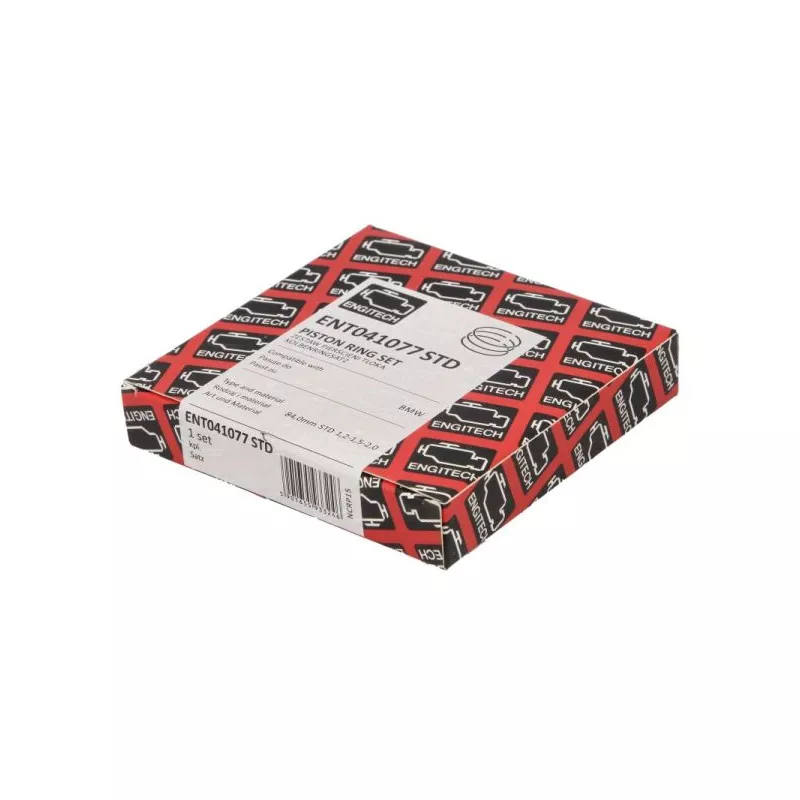 Jeu de segments de pistons ENGITECH ENT041077 STD