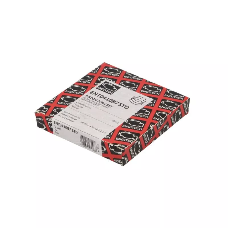 Jeu de segments de pistons ENGITECH ENT041087 STD