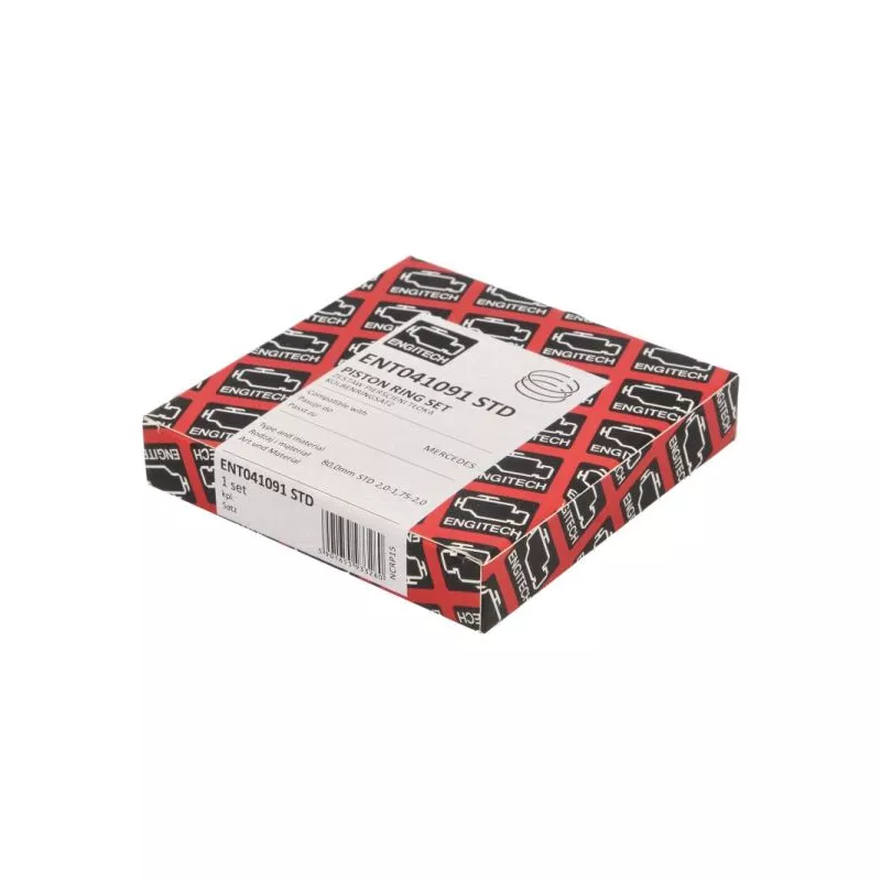 Jeu de segments de pistons ENGITECH ENT041091 STD