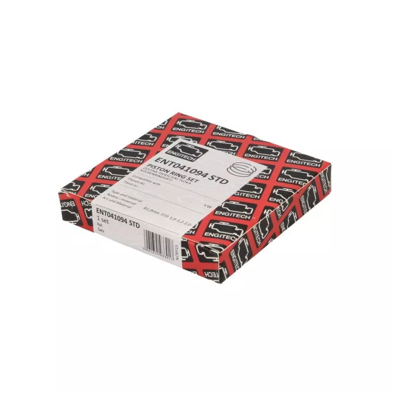 Jeu de segments de pistons ENGITECH ENT041094 STD
