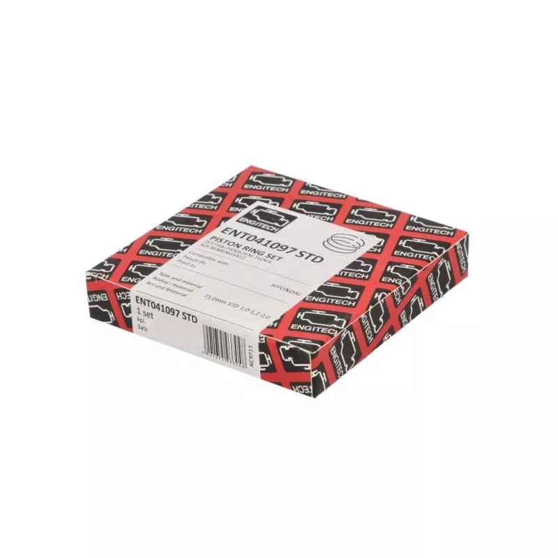 Jeu de segments de pistons ENGITECH ENT041097 STD