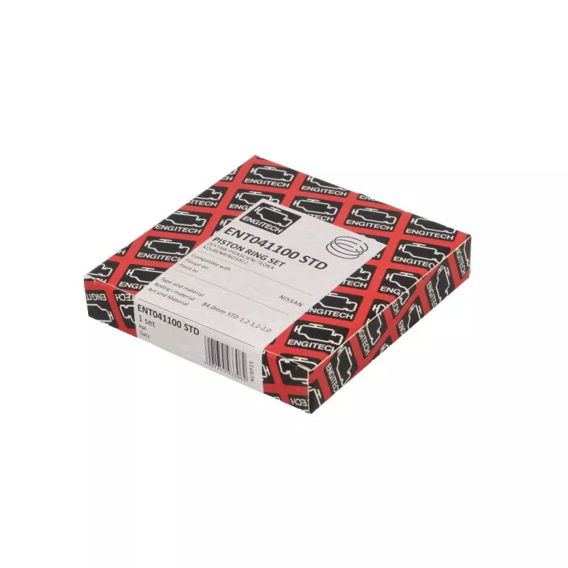 Jeu de segments de pistons ENGITECH ENT041100 STD