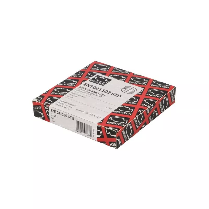 Jeu de segments de pistons ENGITECH ENT041102 STD