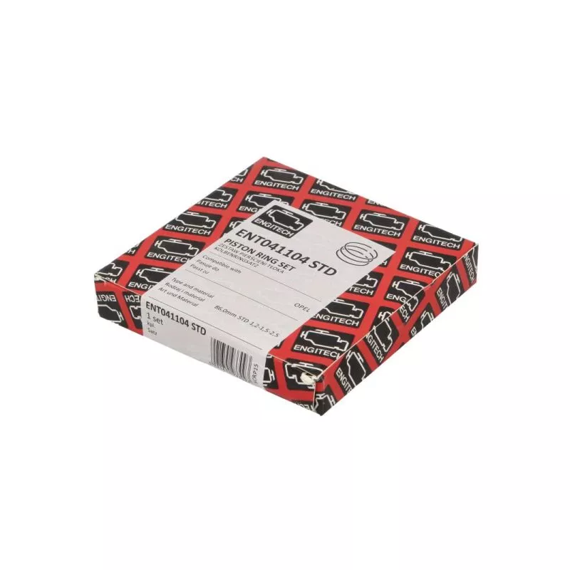 Jeu de segments de pistons ENGITECH ENT041104 STD