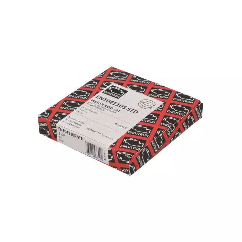 Jeu de segments de pistons ENGITECH ENT041105 STD