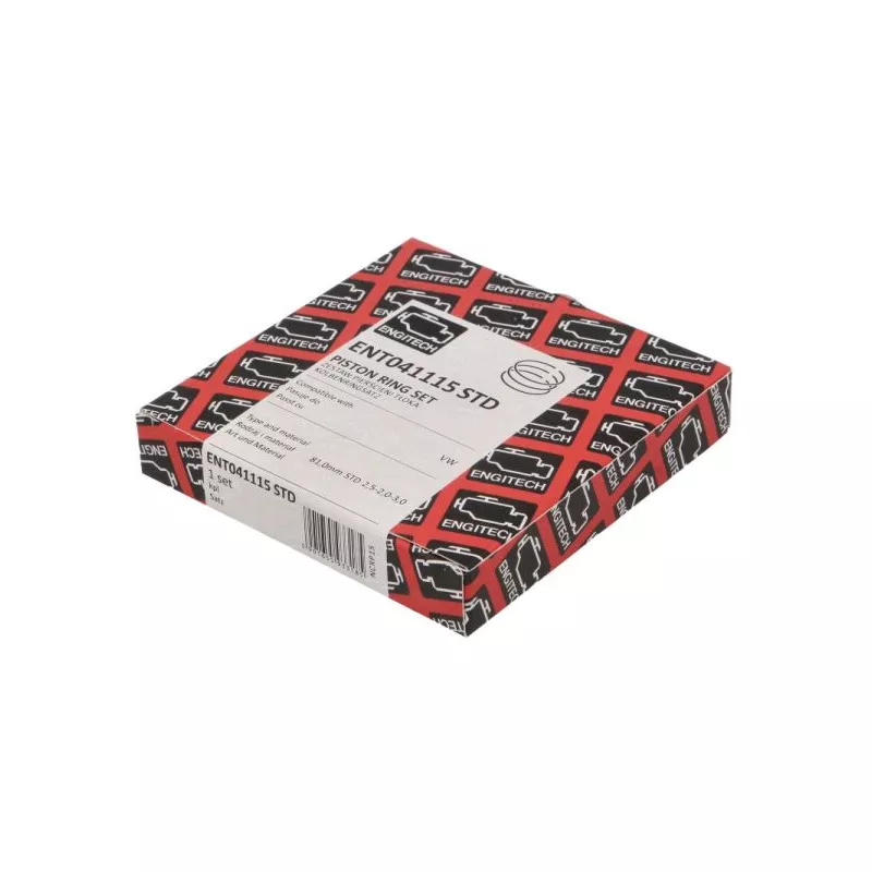 Jeu de segments de pistons ENGITECH ENT041115 STD