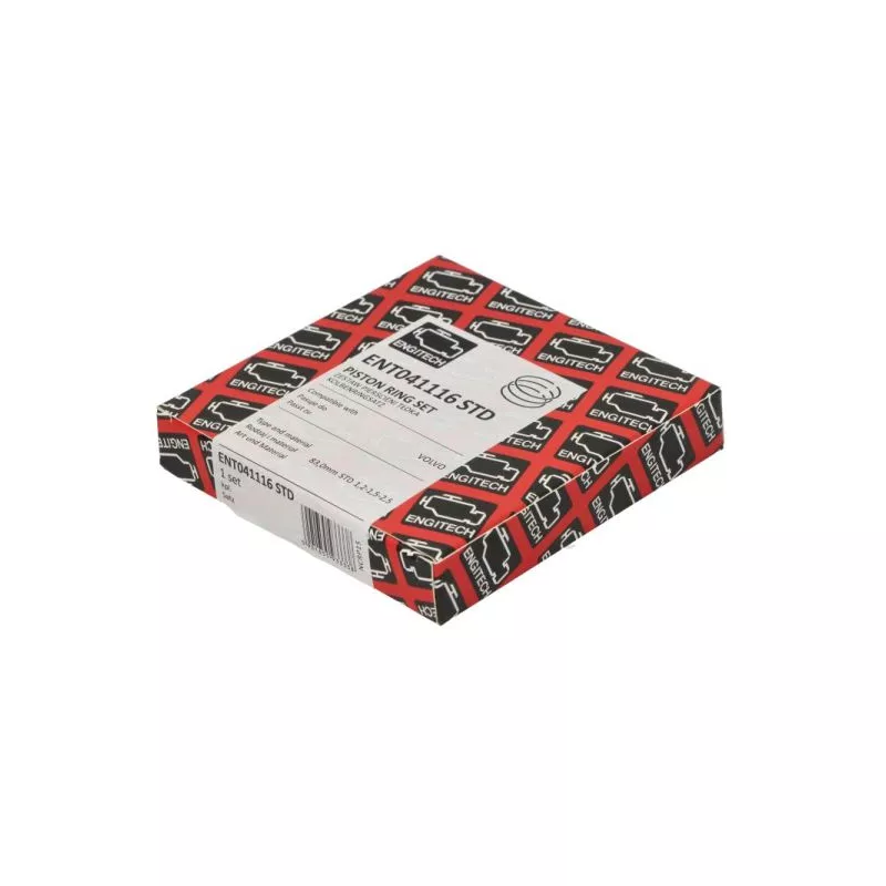 Jeu de segments de pistons ENGITECH ENT041116 STD