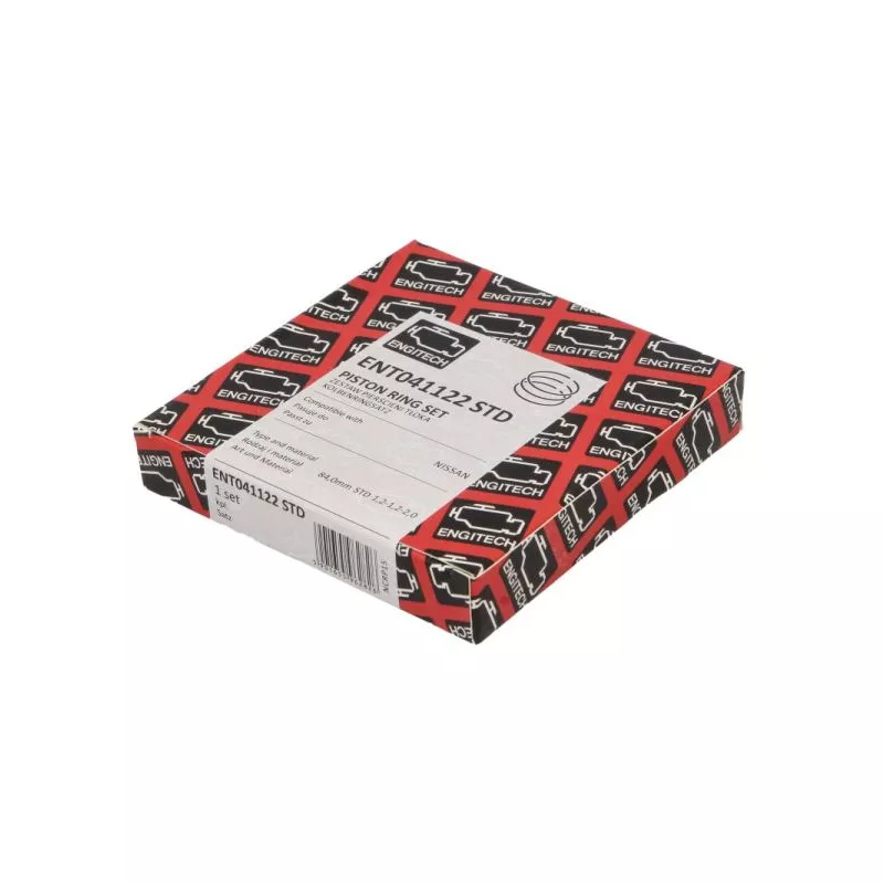 Jeu de segments de pistons ENGITECH ENT041122 STD