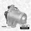 Pompe à eau, refroidissement du moteur ET ENGINETEAM PW0014VR2 - Visuel 3