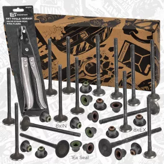 Kit de soupapes, soupapes d?admission/d?échappement ET ENGINETEAM VS0044VR1