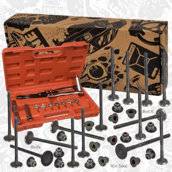 Kit de soupapes, soupapes d?admission/d?échappement ET ENGINETEAM VS0044VR2