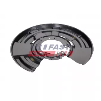 Déflecteur, disque de frein arrière gauche FAST