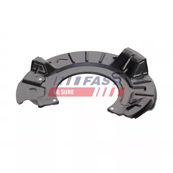 Déflecteur, disque de frein avant gauche FAST FT02737