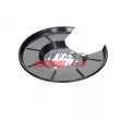 Déflecteur, disque de frein FAST FT02883 - Visuel 2