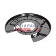 Déflecteur, disque de frein FAST FT02886 - Visuel 3