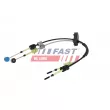 Jeu de câbles, boîte de vitesses manuelle FAST FT02911 - Visuel 1