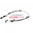 Jeu de câbles, boîte de vitesses manuelle FAST FT02962 - Visuel 3
