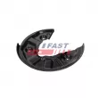 Déflecteur, disque de frein arrière gauche FAST FT03857 - Visuel 2