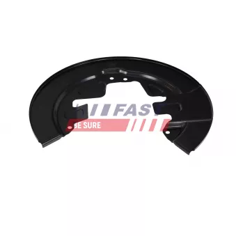 Déflecteur, disque de frein avant gauche FAST FT03981