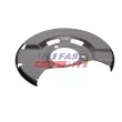 Déflecteur, disque de frein avant gauche FAST FT03998 - Visuel 3