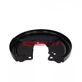 Déflecteur, disque de frein arrière gauche FAST