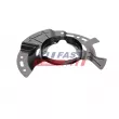 Déflecteur, disque de frein avant gauche FAST FT04135 - Visuel 1