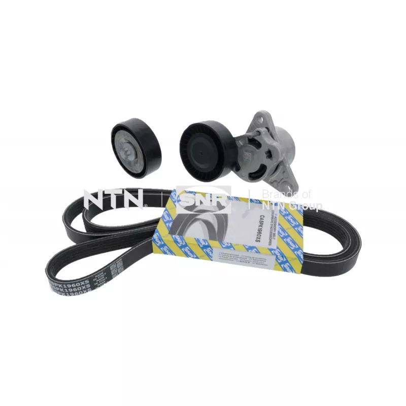 Jeu de courroies trapézoïdales à nervures SNR KA851.10