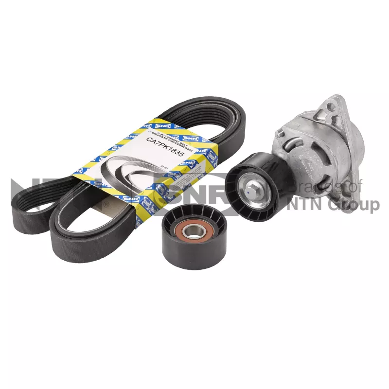 Jeu de courroies trapézoïdales à nervures SNR KA855.57