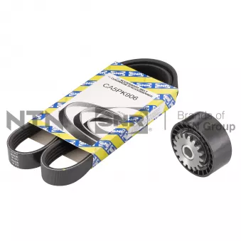 Jeu de courroies trapézoïdales à nervures SNR