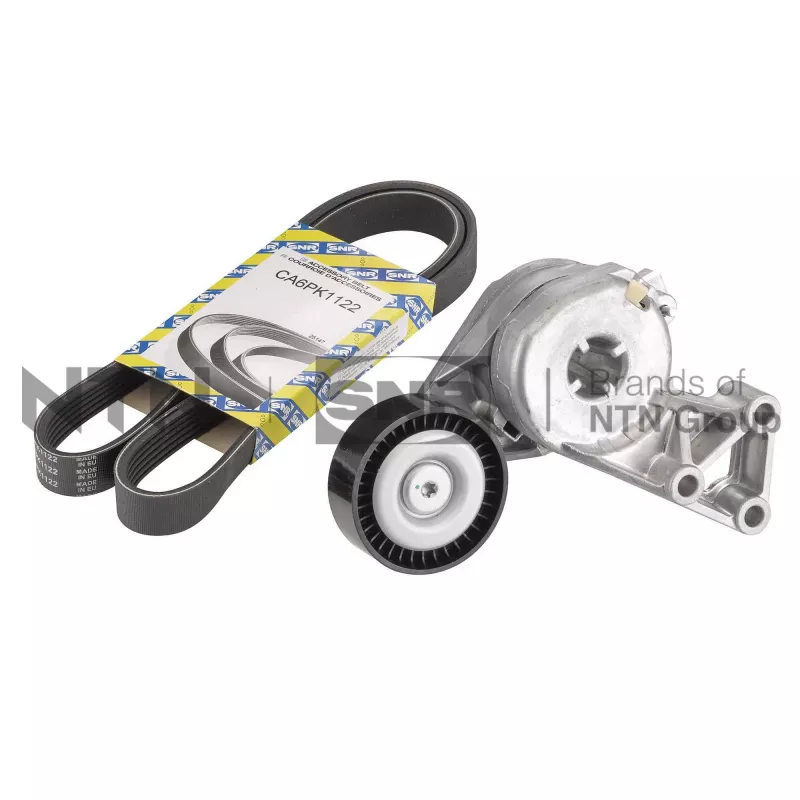 Jeu de courroies trapézoïdales à nervures SNR KA857.25